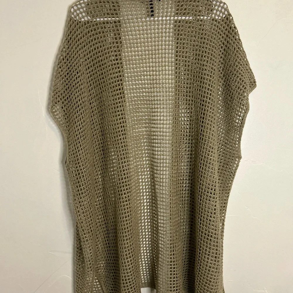 Eileen Fisher Open Stitch cardigan